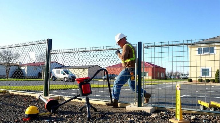 Commercial Fence Contractors: Top Maintenance Tips for Long-Lasting Fences
